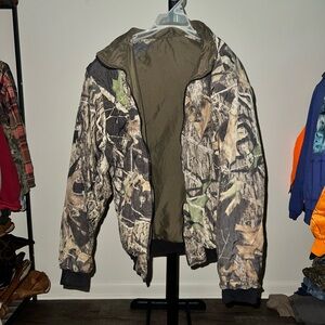 Remington Camouflage Reversible Field Jacket Size Medium